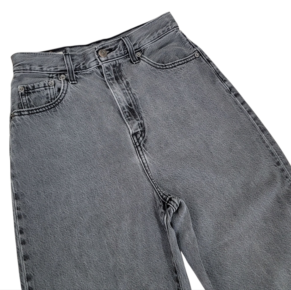 Levi’s High Loose Taper Jeans Black Grey Relaxed Fit Women’s W26 - Picture 10 of 17